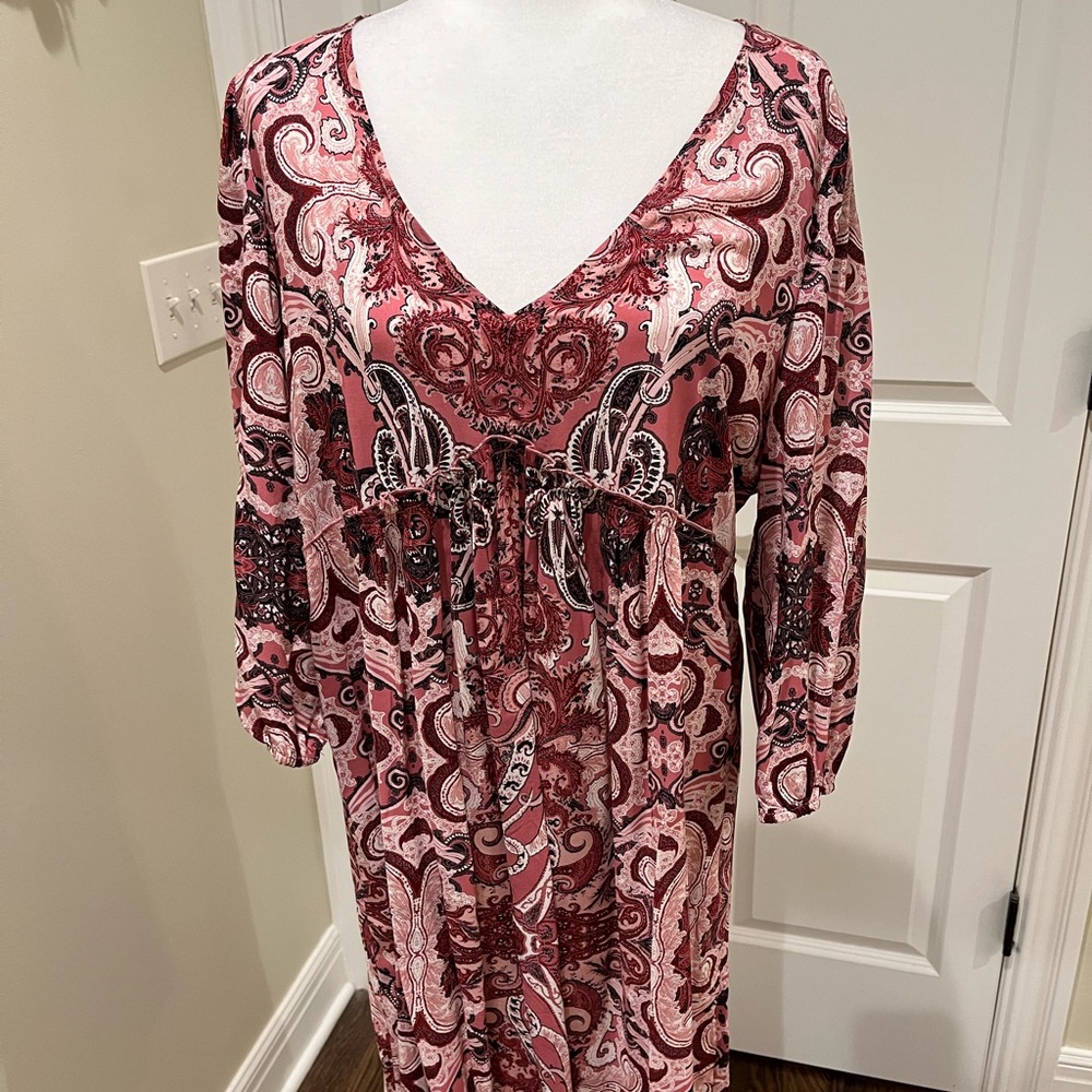 Jane & Delancy Paisley Mini Dress